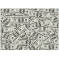 thumbnail image 2 of Well Woven Money Dollar Front 2006A Modern Modern Green 5' x 7' Area Rug, 2 of 6