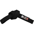 thumbnail image 2 of RDX All Season Brazilian Jiu-Jitsu Belt (Black, A4), Cotton, Regular, Unisex, 2 of 5