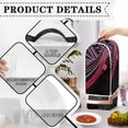 thumbnail image 4 of HELLHERO Multifunctional Mixer Cover with Spill-Proof Polyester Blender Dust Cover Pink Purple Geometric Pattern, 4 of 6