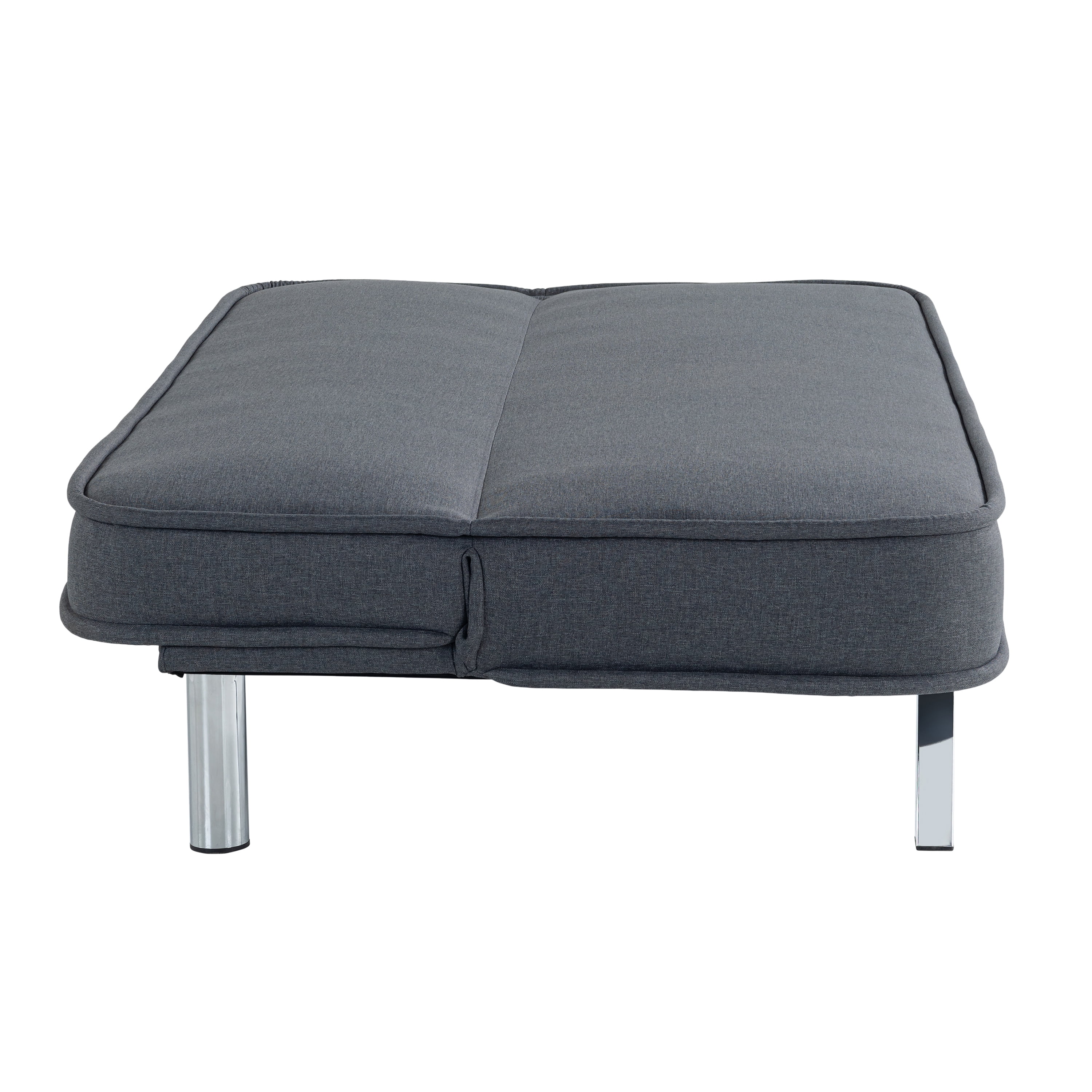 Serta Toronto Modern Convertible Sofa, Charcoal Woven Fabric