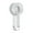 White, variant on Quiet USB Type-C rechargeable battery-operated small personal cooling fan with mist for travel and theme parks.
