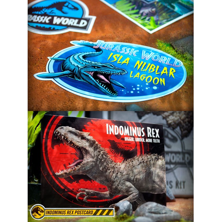 Jurassic world fan art, indominus rex Sticker for Sale by