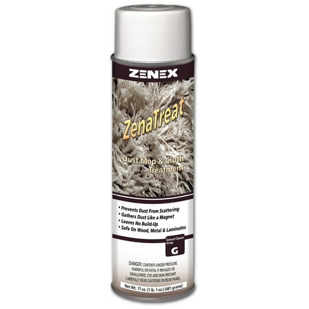Zenex ZenaTreat Dust Mop and Cloth Treatment - 12 Cans (Case)