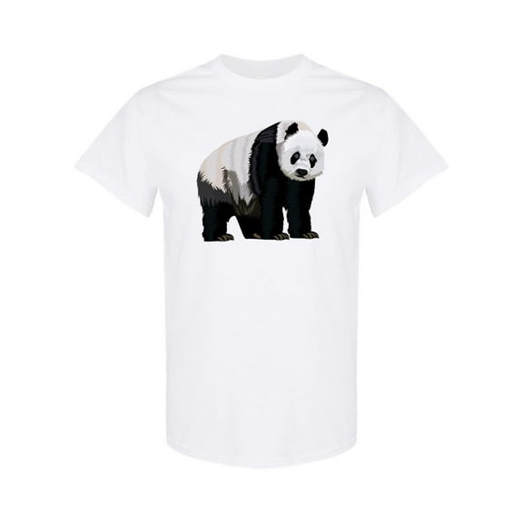 Panda Animal Design T-Shirt Men -Image by Shutterstock, Male x-Large