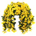 thumbnail image 2 of Artificial Morning Glory Trailing Flower, Fake Climbing Vine Bloom for Porch Hanging, Garden Trellis & Cottage Style Home Decor, 2 of 9