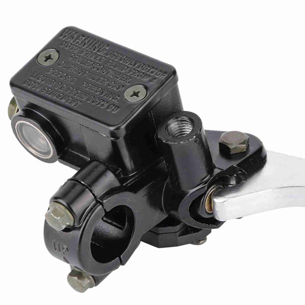 Pal Corral Del Embrague De Palanca Del Cilindro Maestro De Freno De Motocicleta Delantera Delantero 7/8 "Aleación De Aluminio Black Plate Fit Para CB CBR250 MC19 VT250 MC20