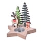thumbnail image 1 of Candelabro de vela de té, decoración navideña, artesanía de mesa, decoración de fiesta, adorno de escritorio para repisas, chimeneas del hogar Reno, 1 of 9
