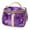 Purple, variant on Large Capacity Portable Retro Vanity Makeup Organizer for Transparent Toiletry Storage Travel for Ladies