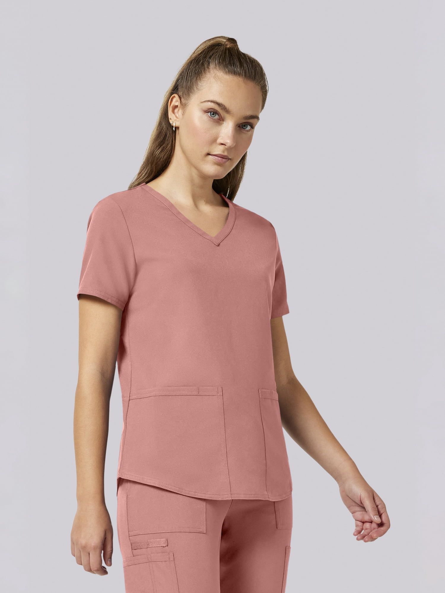 Scrubstar Core Essentials Women’s V-Neck Scrub Top, Sizes XS–3XL
