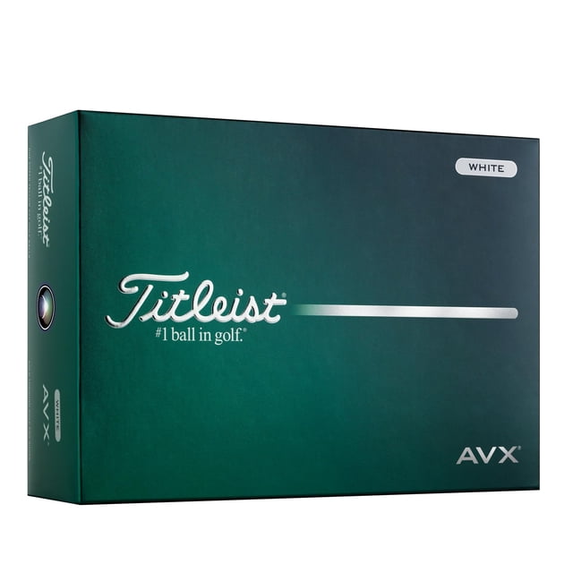 Pelotas de golf Titleist AVX Low Flying Low Spin Soft Feel