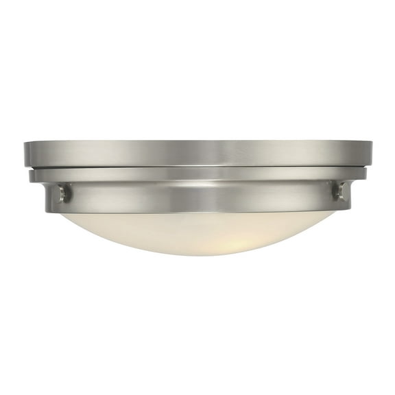 Lucerne Flush Mount-Finish:Satin Nickel