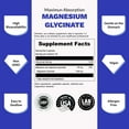 thumbnail image 6 of Chelated Magnesium Glycinate 500mg Capsules -, 6 of 6