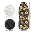 thumbnail image 5 of ZIATUBLE Tropical Flower Front Seat Cover Set Palm Leaf High Bucket Seat Protector Set of 2 Piece Fits for Car SUV Sedan Truck Washable Covers Front Seats Only Auto Interior Accessories, 5 of 7