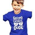 thumbnail image 3 of Olive Loves Apple 2nd Grade Dude First Day of School Gift Back to School T-Shirt Boys Back to School Vintage Royal Youth Medium, 3 of 5