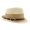 Beige, variant on Handcrochet Sunproof Hat Fashion Straw Panama Hat Beachwear Spring Picnic Hat