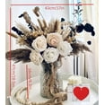thumbnail image 6 of 100pcs Artificial Flowers Arrangement With Vase Included Dining Table Centerpiece Decorations Fake Flowers in Vase Dried Pampas Grass Floral Centerpieces Coffee Table Decor Centro de Mesa, 6 of 9