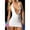 White, variant on Women Backless Deep V Dress Bodycon Clubwear Party Cocktail Dress