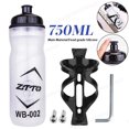 thumbnail image 2 of Botella de agua para bicicleta PP5 de 750ML, portabotellas ligero, portátil, para ciclismo de montaña y carretera, al aire libre, 2 of 5