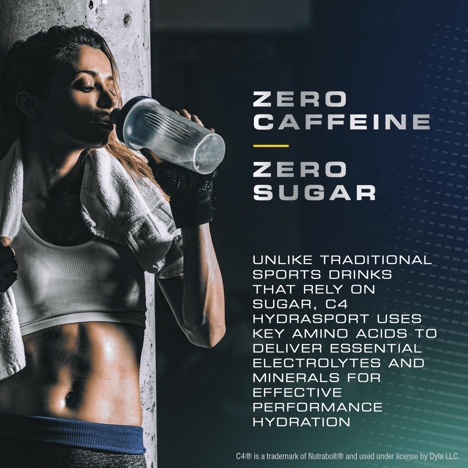 C4 Performance Hydration Powdered Electrolyte Drink Mix, Hydrasport Variety pack, 6 Count