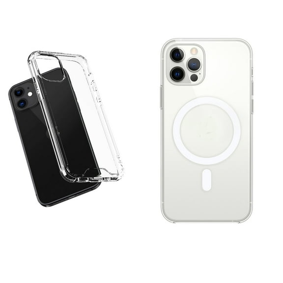iPhone 12 Pro Max Phone Case, Magnet Safe Charging Function Slim Shock Resistant for iPhone 12 Pro Max Phone Case Clear