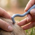 thumbnail image 6 of 3 Pack Pet Tick Remover Tools - Stainless Steel Tick Hooks for Dogs Cats, Safe Flea Tick Removal Tweezers for Home Outdoor Use - for Small Medium Large Pets, 6 of 6