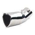 thumbnail image 1 of Trayknick Exhaust Tube Anti-oxidizing Rustproof Straight Heart Shaped Universal Car Exhaust Muffler for Van, 1 of 13
