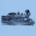 thumbnail image 3 of CafePress - Locomotive (Blue) Light T Shirt - Men's Classic Graphic T-Shirt, 3 of 4