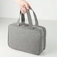 thumbnail image 4 of Travel Toiletry Bag for Women, Dopp Kit for Men, Waterproof Makeup Bag Shaving Bag with Hanging Hook, Portable Toiletry Organizer for Traveling and Camping, 4 of 8