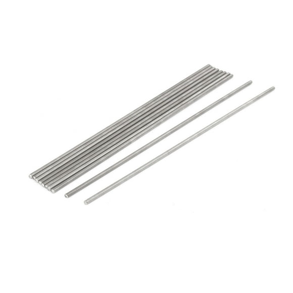 M3 x 180mm 0.5mm Pitch 304 Stainless Steel Fully Threaded Rods Bar Studs 10 Pcs