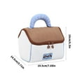 thumbnail image 5 of Large Capacity Cosmetic Bag Travel Makeup Bag Lovely House Skincare Storage Bag, 5 of 8