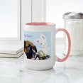 thumbnail image 4 of CafePress - Happy Easter Boxer Large Mug - 15 oz Ceramic Large White Novelty Mug, 4 of 4