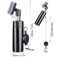 thumbnail image 3 of Cepillo ligero para palos de golf, botella de almacenamiento de agua, accesorios de golf (negro) DQrwqpou  Para Estrenar, 3 of 3