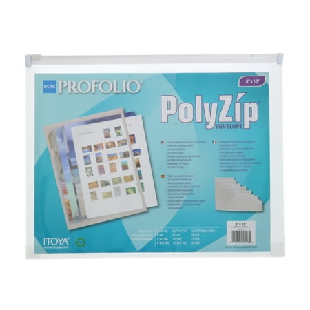 UPC: 0075633901185 | Itoya Art ProFolio PolyZip Envelope  8  x 10