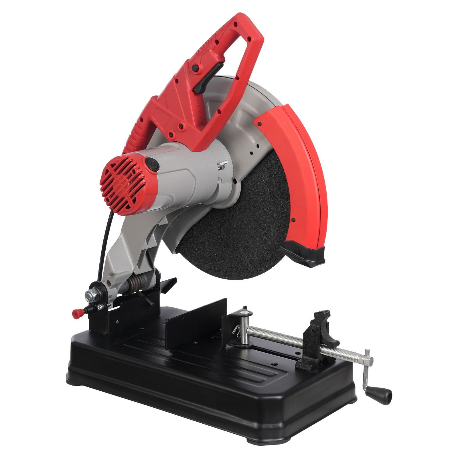 ToppiJoy 14" Blade Diameter Miter Saw, 2800W 3900RPM Cutting Saw, 0-45° Adjustable Cutting Machine for Solid Wood/Steel Iron/PVC Plastic Pipe Aluminum