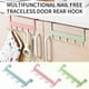thumbnail image 5 of Door Hooks Hook Over The Door 5 Hooks Home Bathroom Organizer Rack Clothes Coat Hat Towel Hanger New Bathroom Kitchen Accessorie, 5 of 5