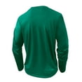 thumbnail image 5 of Aobny Polo Pocket Workout Shirts for Men Cotton Long Sleeve Collared Green T Shirt Pullover Plain Mens Shirt,M, 5 of 6
