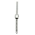 thumbnail image 1 of Reloj De Pulsera De Acero Inoxidable Para Mujer, Elegante Reloj De Acero Inoxidable De Cuarzo Rectangular Con Diamantes De Imitación Resistente Al Agua Hasta 30 M Para Uso Diario, 1 of 7