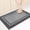 Light Grey & Dark Grey, variant on Kitchen Rugs 24" x 70", Non-Slip Machine Washable Kitchen Runner Rugs Floor Mats, Absorbent Comfort Standing Mats for Kitchen, Sink, Laundry and Hallway, Rolled Packaging, Grayish Brown & Coffee