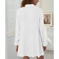 thumbnail image 1 of Vestido Casual De Mujer, Vestido De Camisa De Un Solo Pecho Empalme De Poliéster Para El Trabajo ANGGREK Otros, 1 of 6