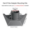thumbnail image 2 of Starlink Gen 3 Pipe Adapter, 2 of 7