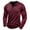 Wine, variant on ameIAEA Mens Long Sleeve T Shirt Color Block Gym Workout Athletic Shirt Button Casual Tee Top