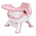 thumbnail image 2 of Silla de Comedor para bebé con Respaldo Cojín Acústico Protección de la Columna Vertebral Silla de Alimentación para el Suelo para Niños ANGGREK Otros, 2 of 8
