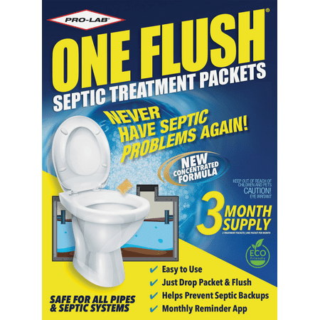 Pro Lab One Flush Septic Tank Treatment - Single Pack