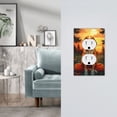 thumbnail image 5 of KLL Sunset Meditating Dog Pattern Electrical Outlet Covers, 3" x 5" 1 Pack Electric Receptacle Plug Covers for Decorator Receptacle Outlet & Switch-Style S, 5 of 6