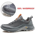 thumbnail image 2 of Zapatillas de senderismo HUMTTO para hombre, todo terreno, impermeables, color gris 11.5, 2 of 9