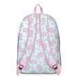 thumbnail image 2 of Pig Lover’s Backpack – Cute Cartoon Farm Animal Pattern Bookbag with Aesthetic and Floral Print for Daily Use, 2 of 3