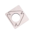 thumbnail image 1 of HILABEE Leather Cutting Die Leather Plate Blade for Leathercraft PU Leather Beginner Triangle, 1 of 9