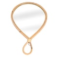 thumbnail image 3 of CRAFTHROU 1PCS Woven Wall Mirror For Hallway Homeowners Decorative 46x28Cm, 3 of 6