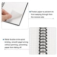 thumbnail image 4 of Unique Bargains A4 Spiral Graph Notebook 80 Sheets Grid Paper Hardcover Memo Pad, Black 3 Pack, 4 of 5