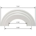 thumbnail image 3 of The Can Converter R56 Complete Recessed Can Light Conversion Kit, Includes 7ï¿½ï¿½ Beveled & Flat, Steel Medallions, with 50Lb Light Fixture Load Rating, and 35Lb for Ceiling Fans (White), 3 of 4